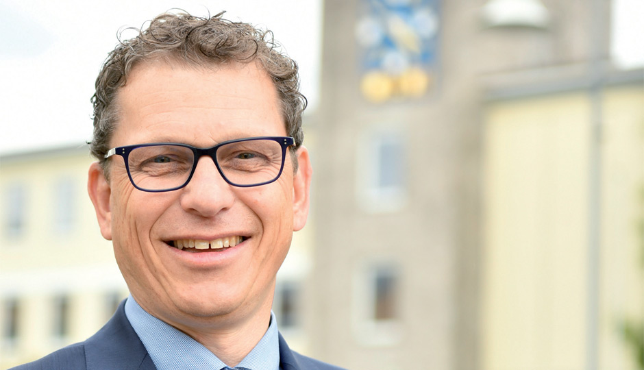 Steffen Weigel. Bürgermeister für Wendlingen am Neckar.